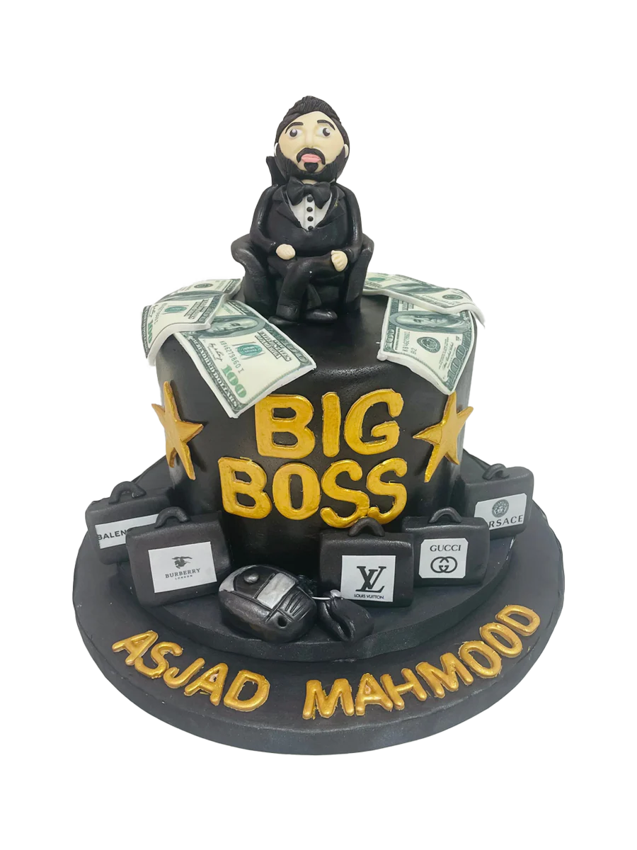 Big Boss Fondant Cake