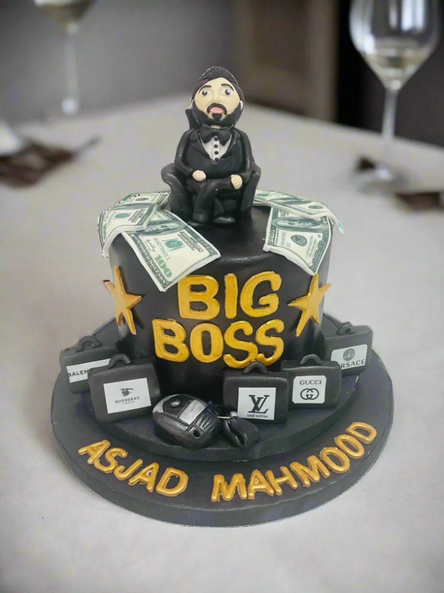 Big Boss Fondant Cake - Image 3