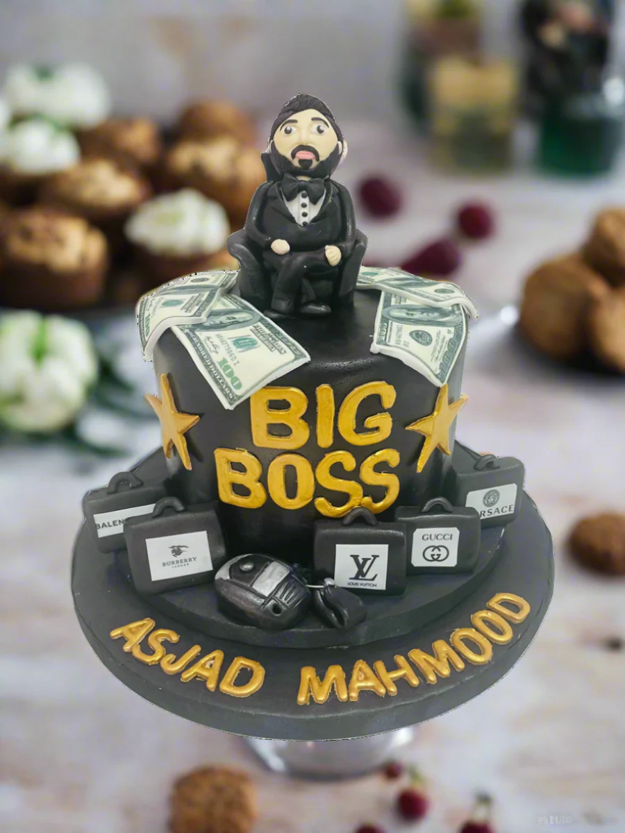 Big Boss Fondant Cake - Image 4
