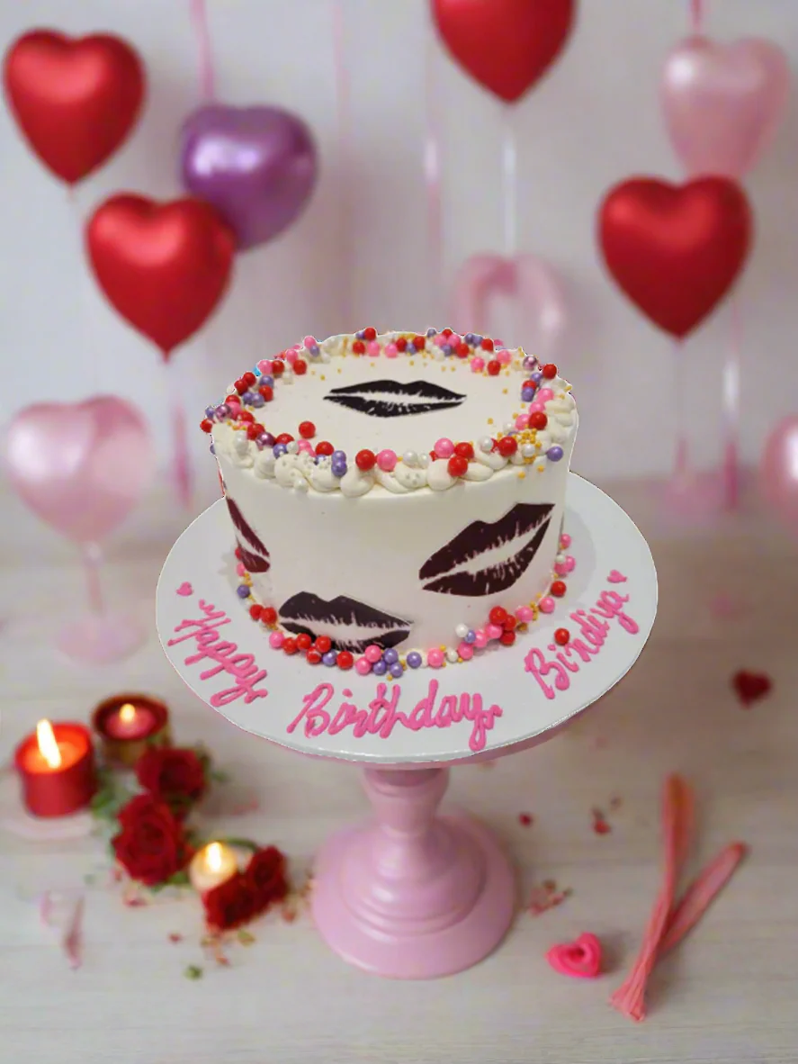 Bindiya Ivory Cream Cake - Image 3