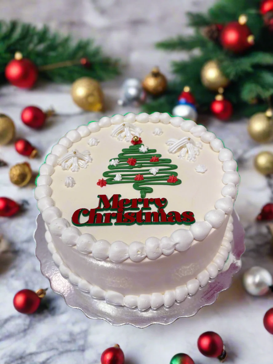 Blair Ivory Christmas Cake - Image 4
