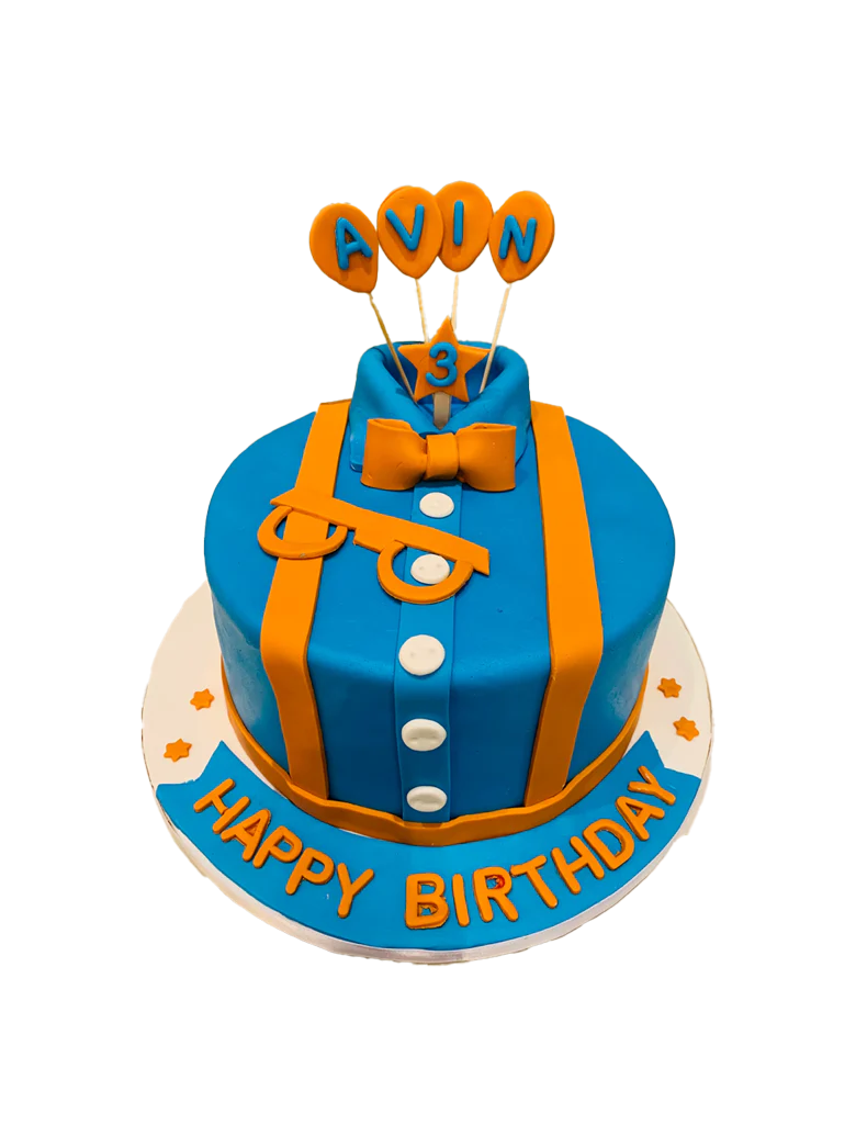 Blippi Fondant Birthday Cake