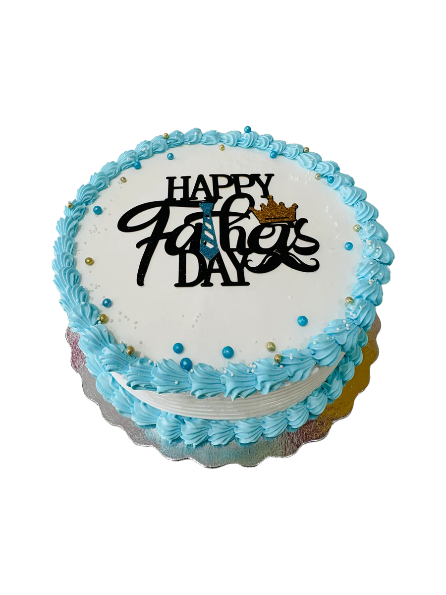 Blue Father's Day Cake - Image 3