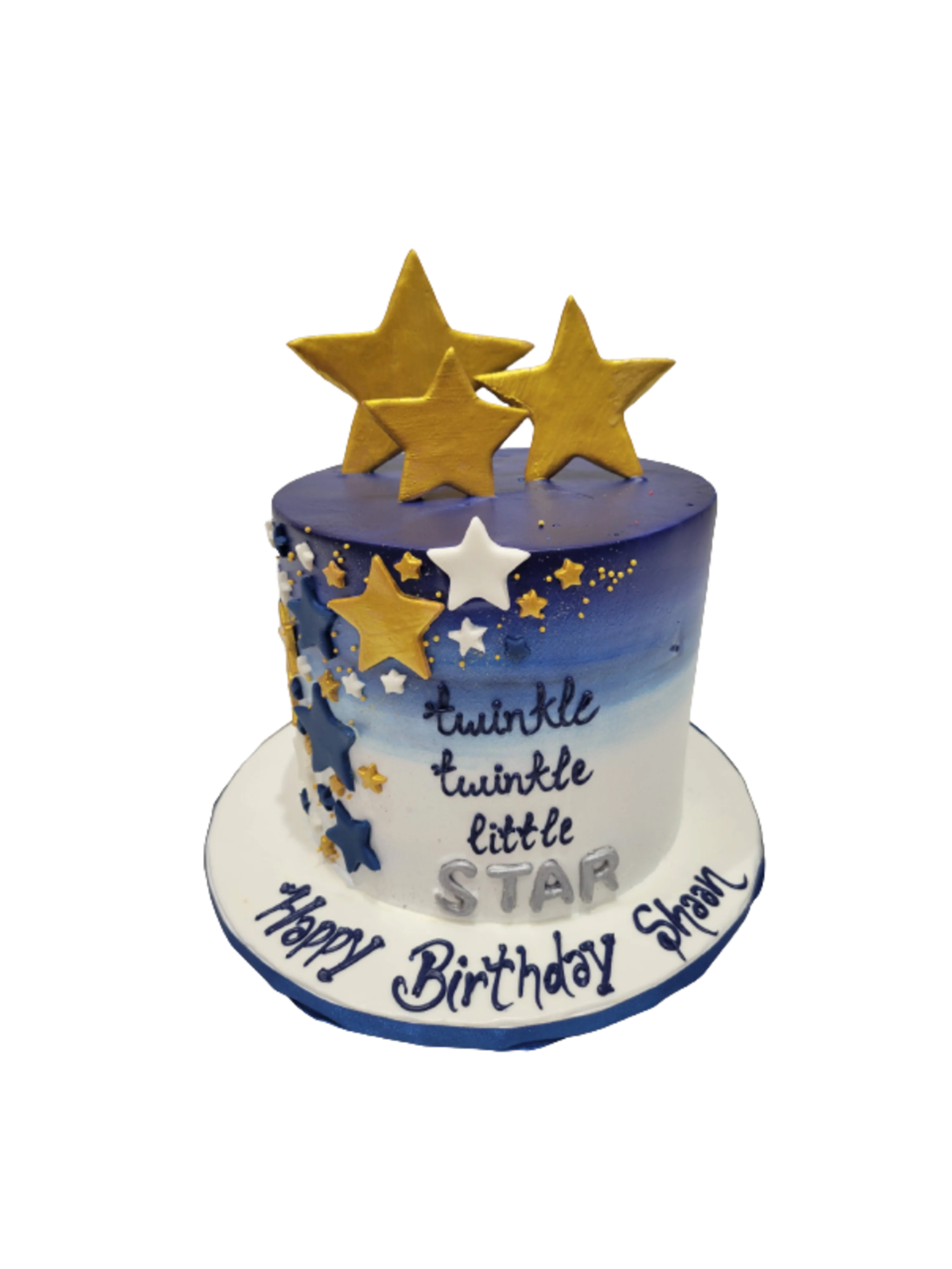 Blue Star Cake