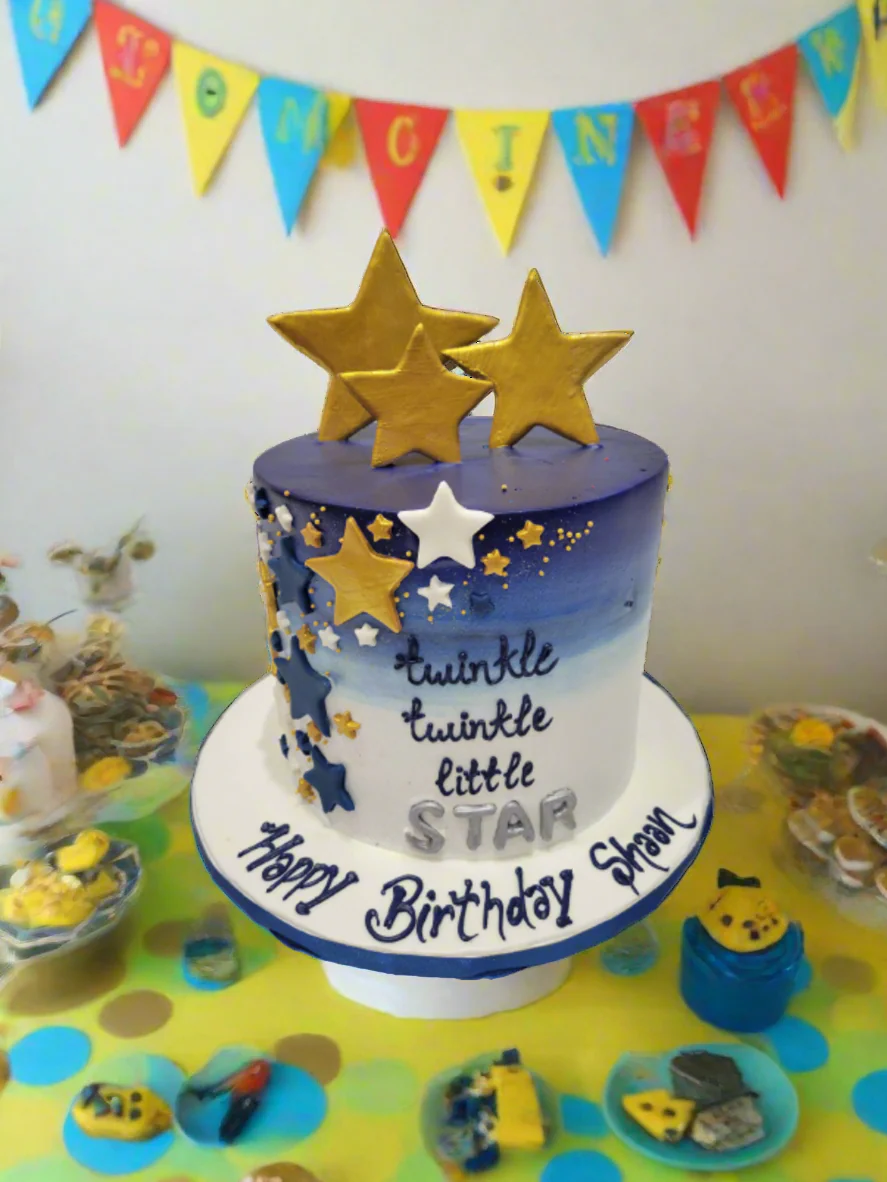 Blue Star Cake - Image 2