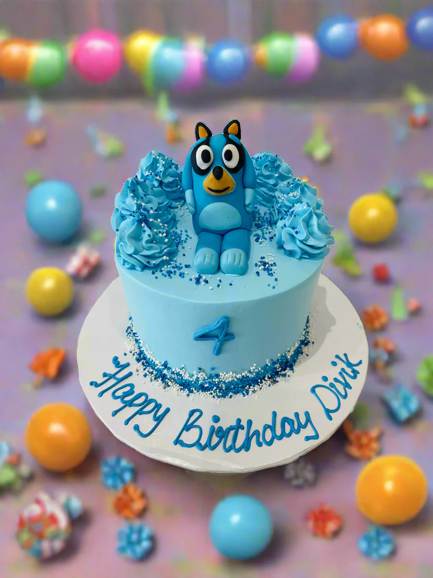Bluey Cream Cake - Image 2