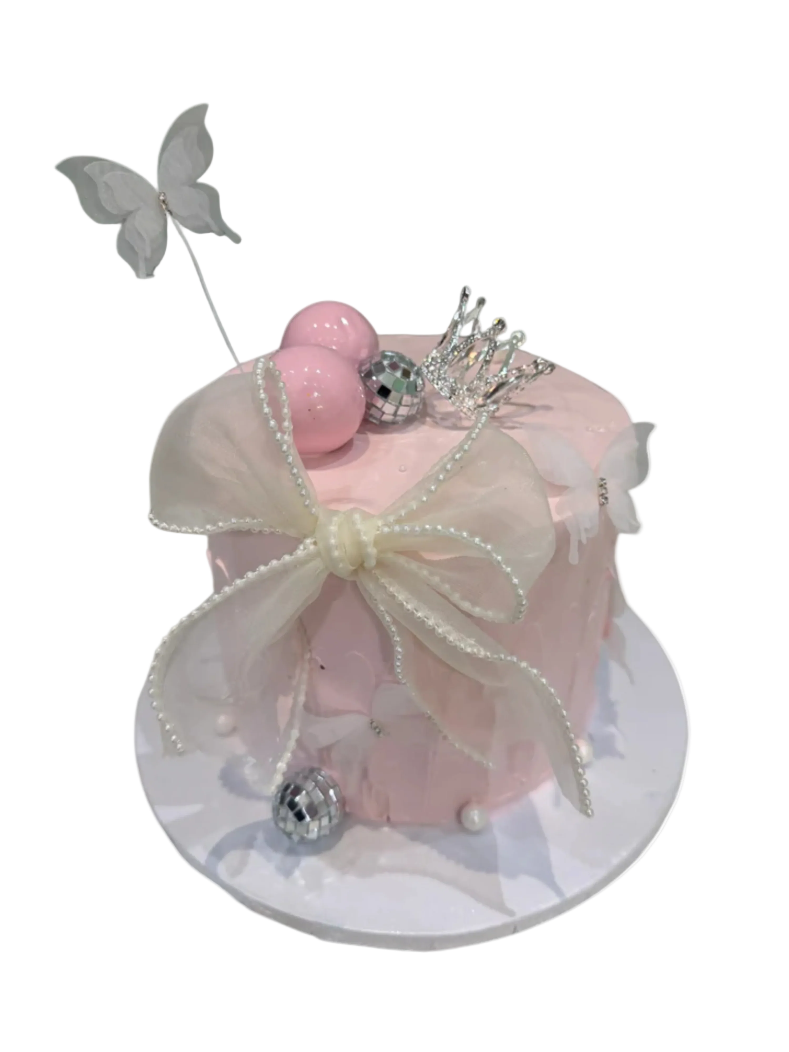 Blush Butterfly Bliss Cake