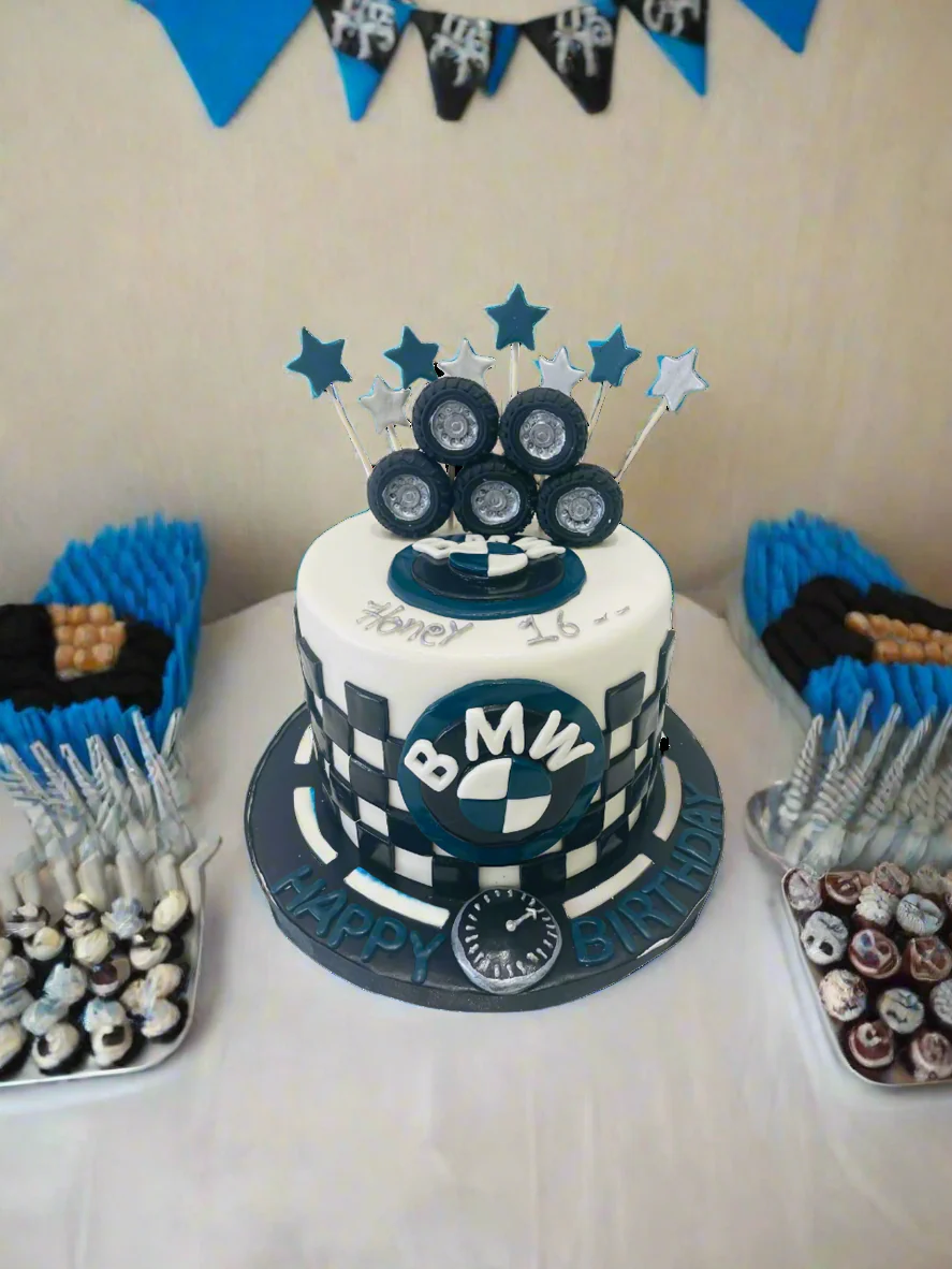 Bmw Fondant Cake - Image 3