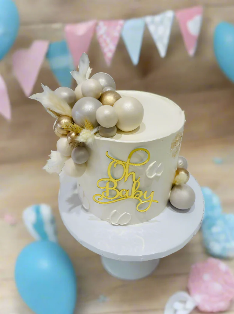 Boho Baby Shower Cake - Image 3