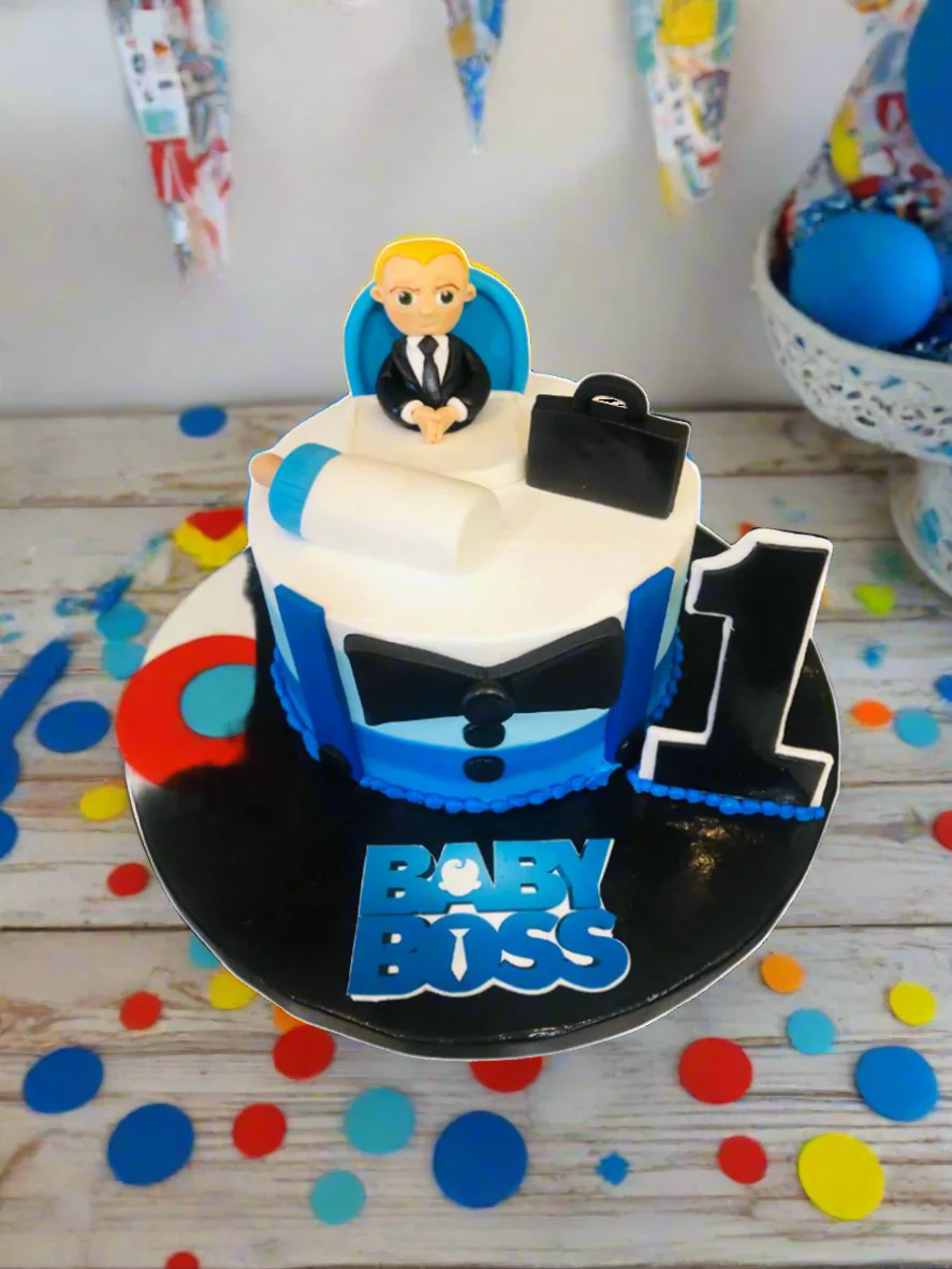 Boss Baby Cream Cake - Image 3