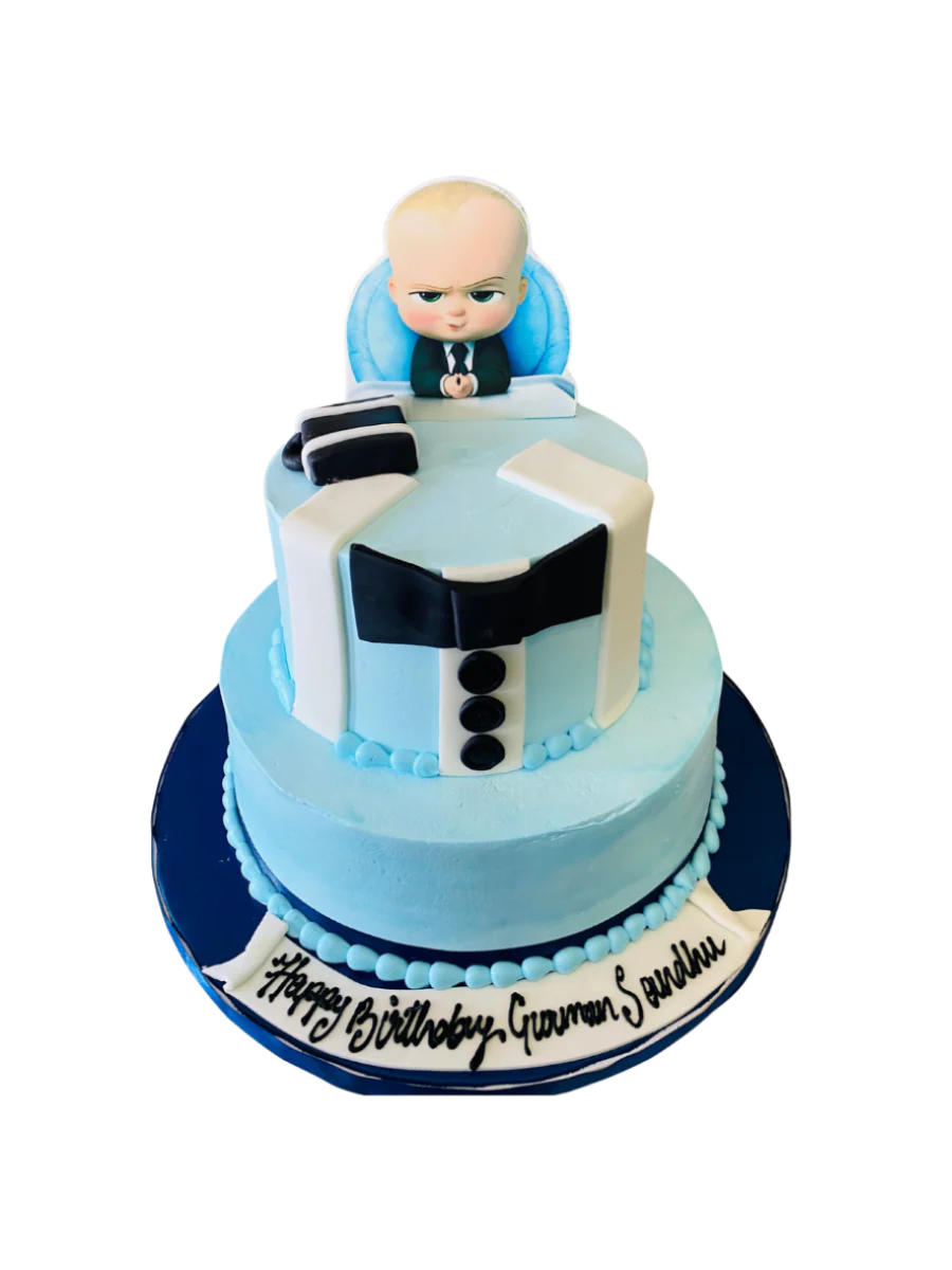 Boss Baby Tiered Cake