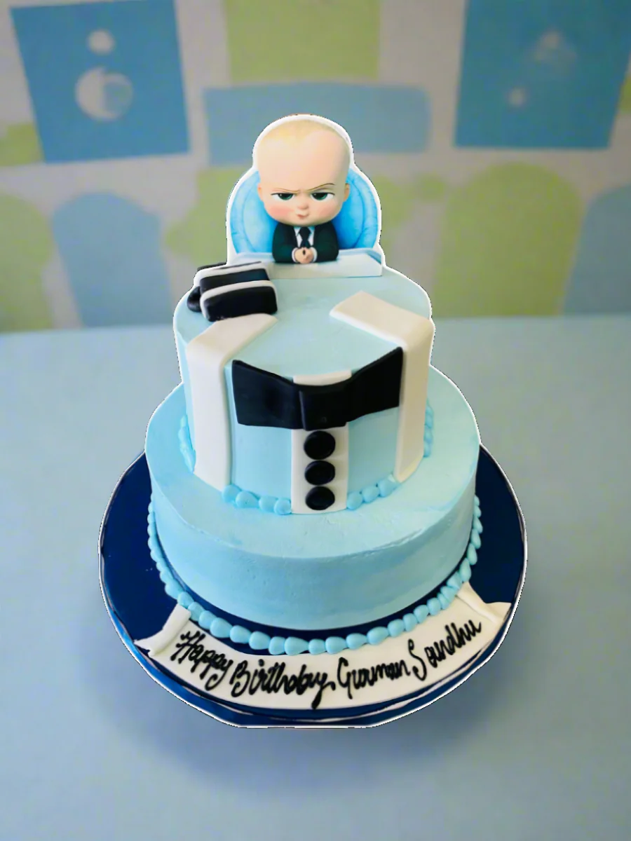 Boss Baby Tiered Cake - Image 3