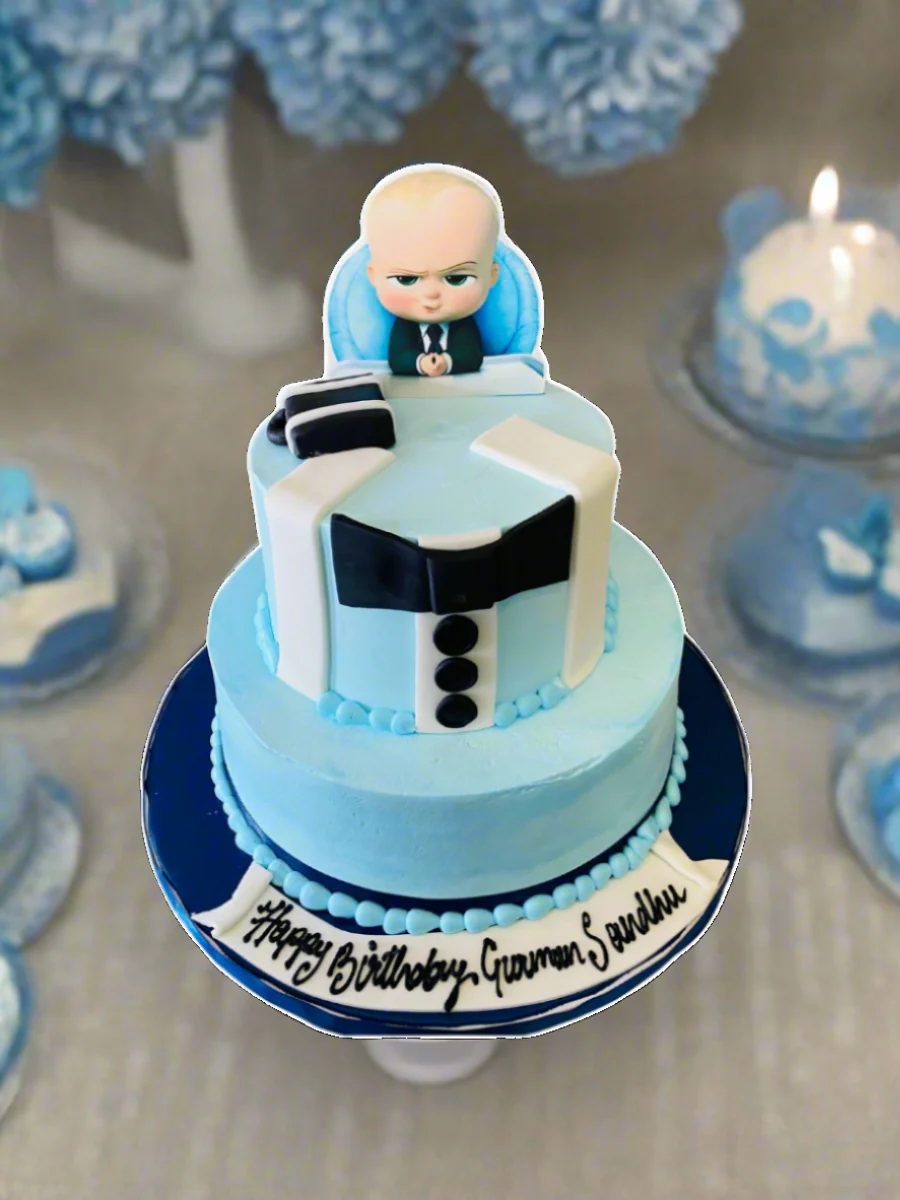Boss Baby Tiered Cake - Image 4
