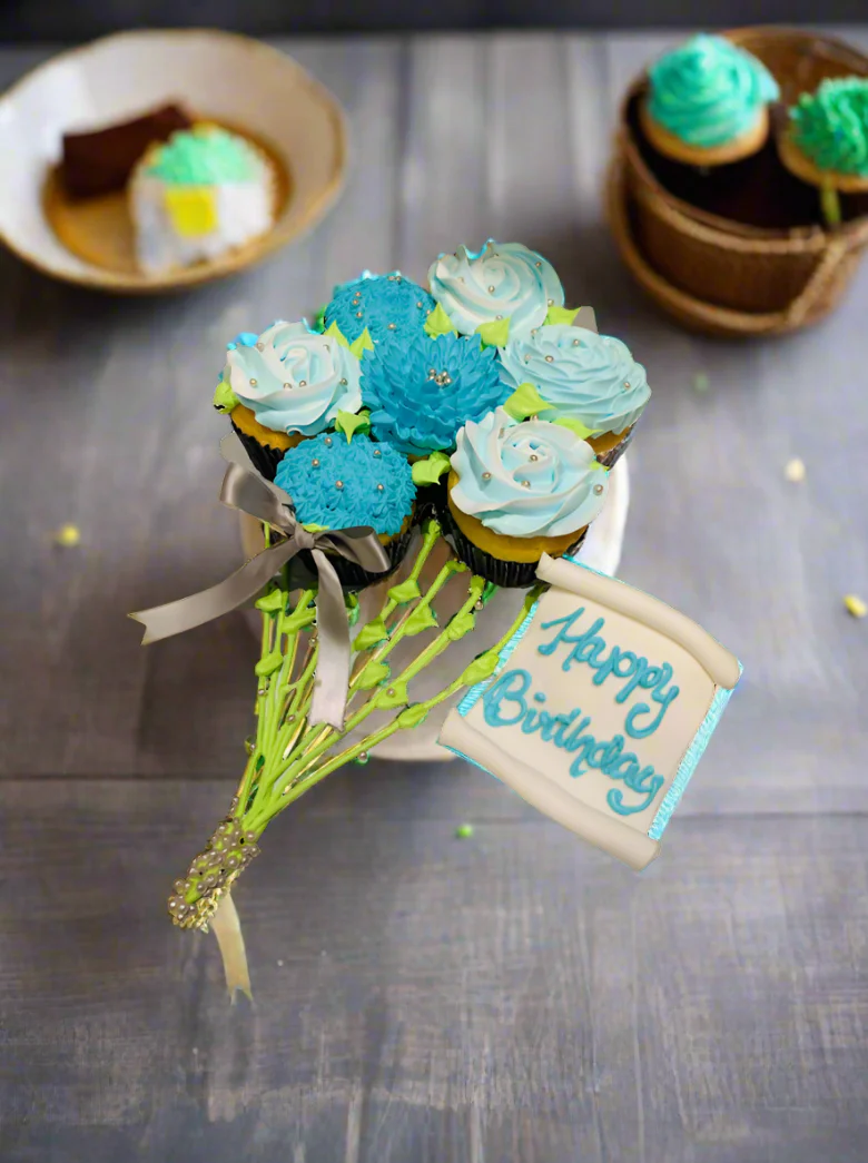 Bouquet Cupcake Cake - Image 3