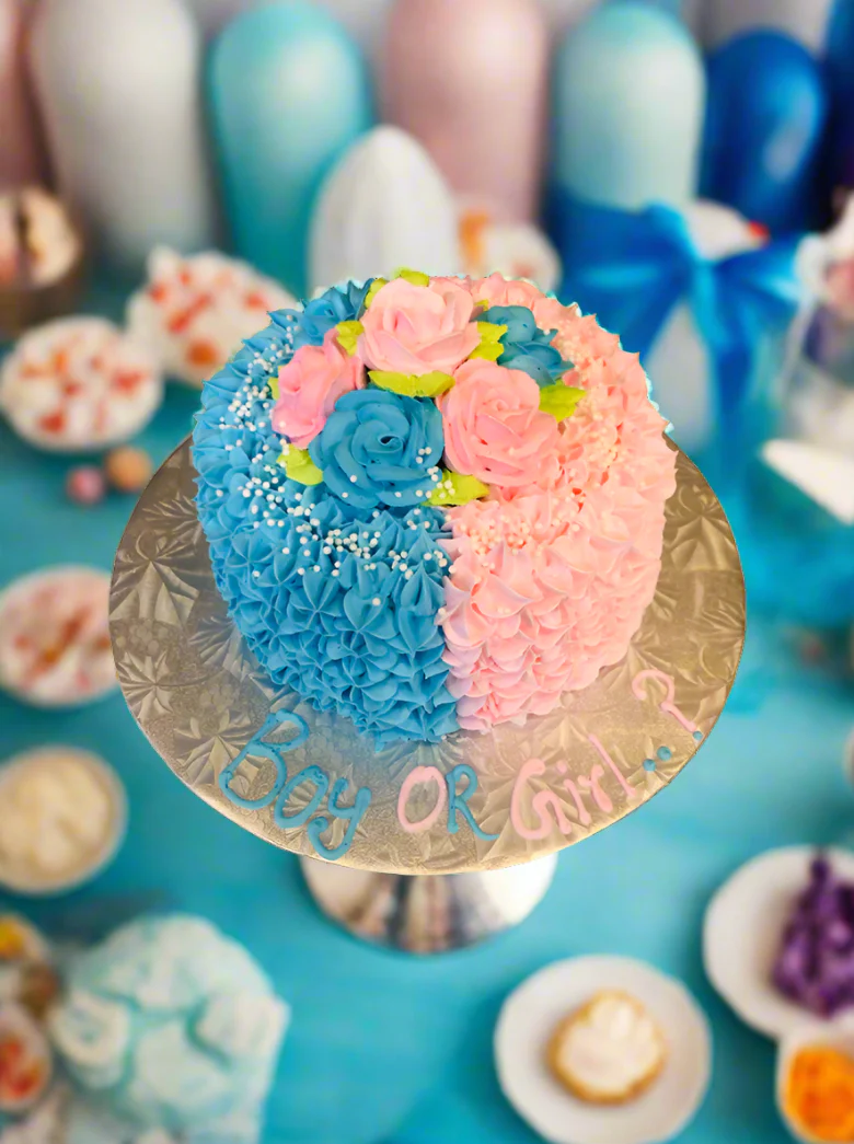 Boy Or Girl Baby Shower Cake - Image 2