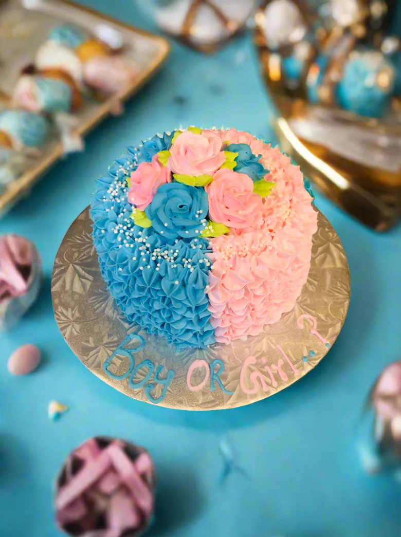 Boy Or Girl Baby Shower Cake - Image 4