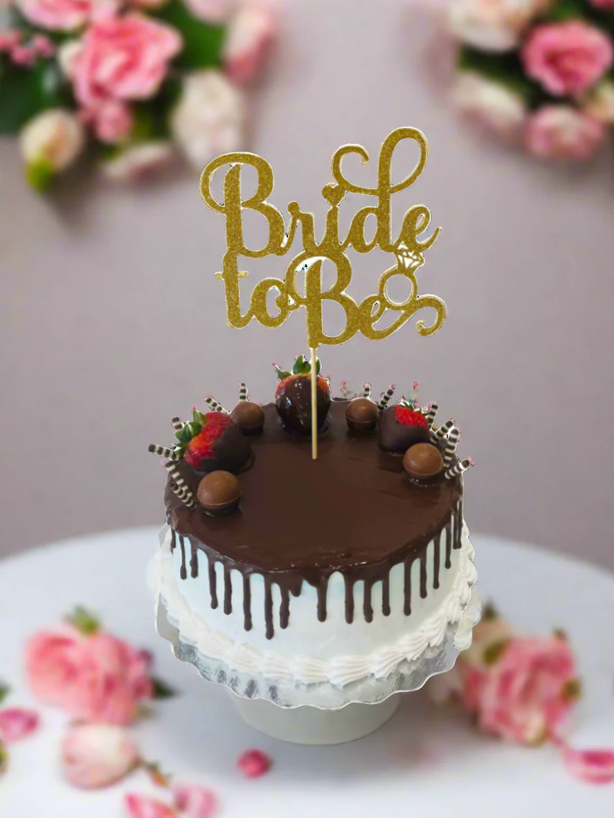 Bride To Be Drizzle Cake - Image 2