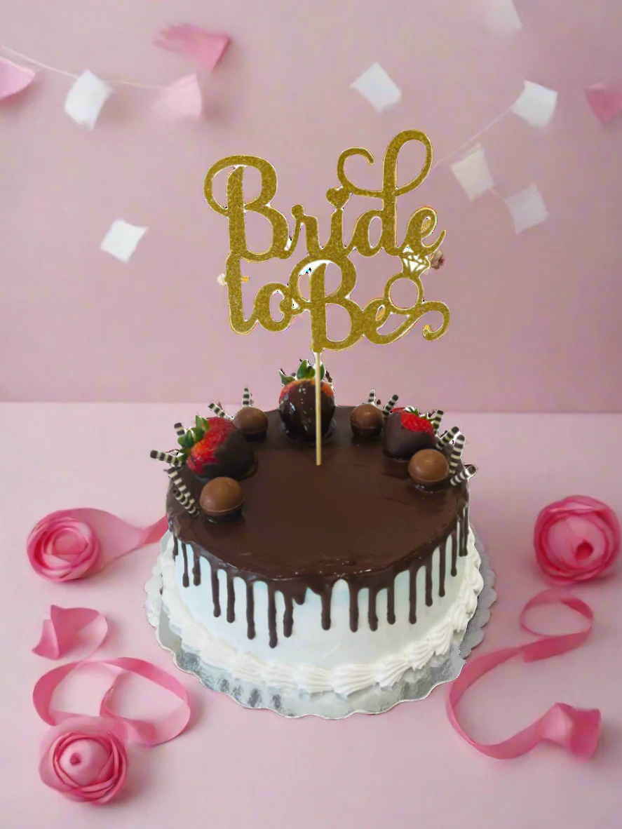 Bride To Be Drizzle Cake - Image 3