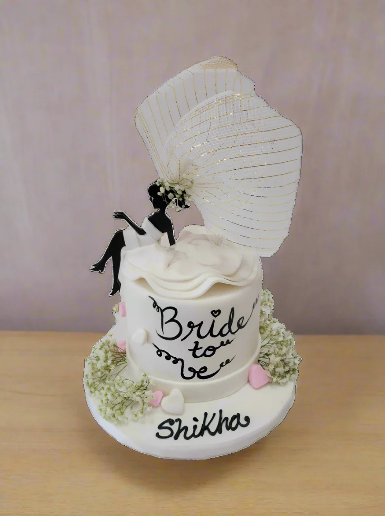 Bride To Be Fondant Cake - Image 3