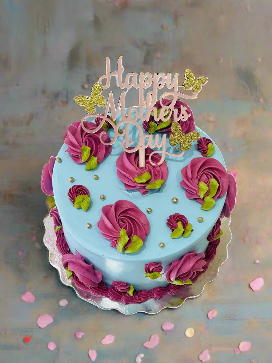 Butterfly Mother's Day Cake - Image 2