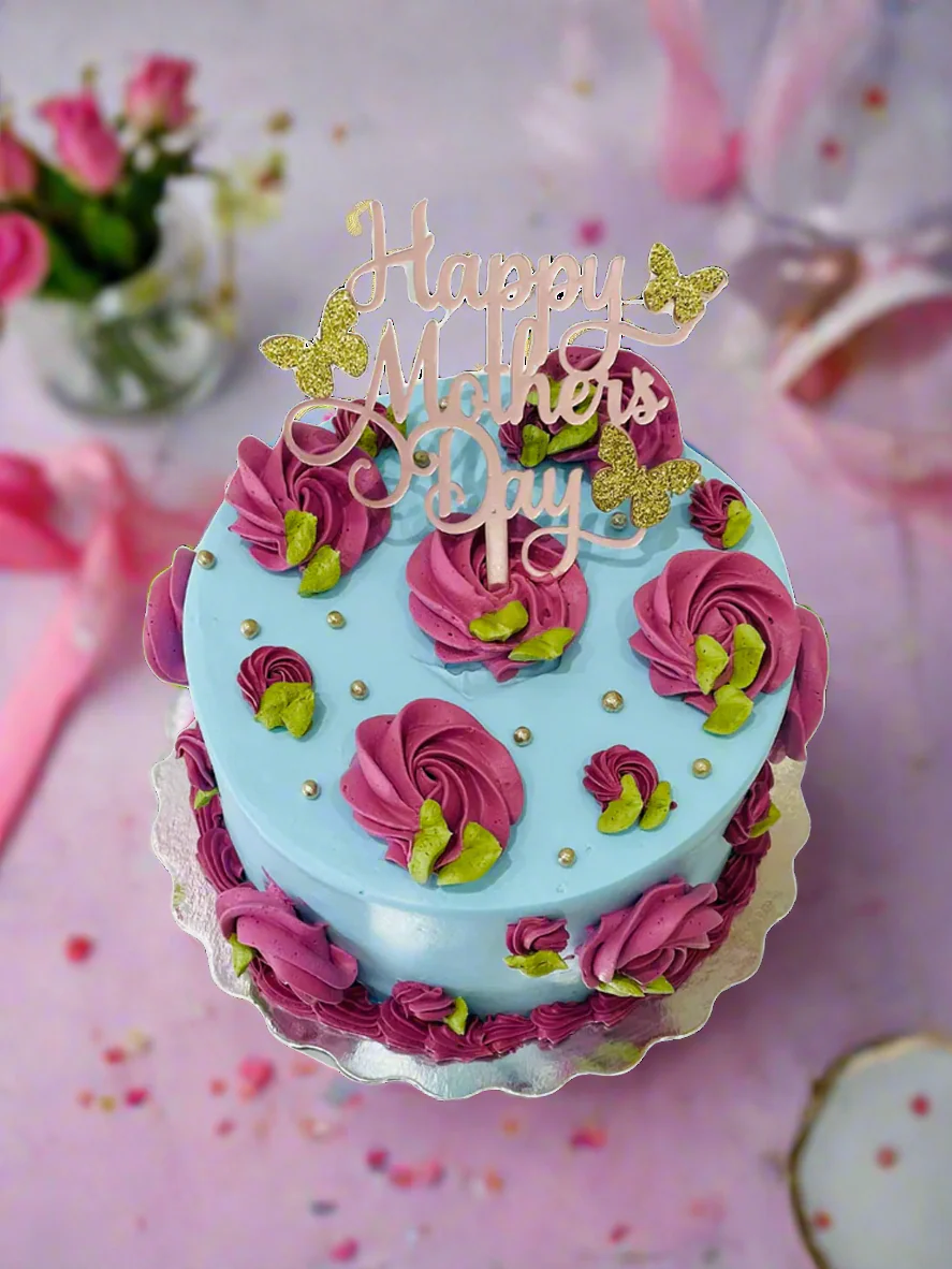 Butterfly Mother's Day Cake - Image 3