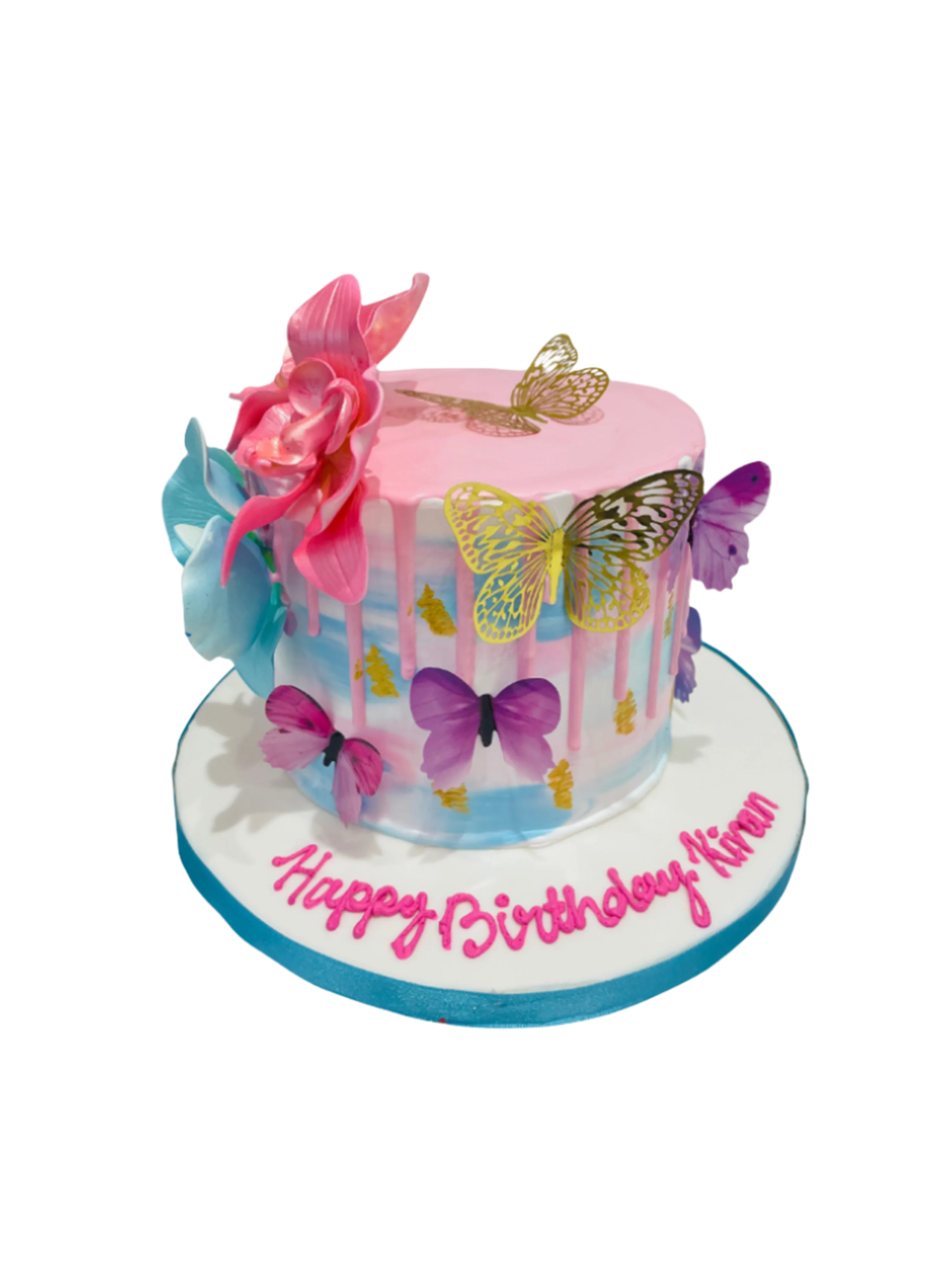 Butterfly Spring Theme Cake