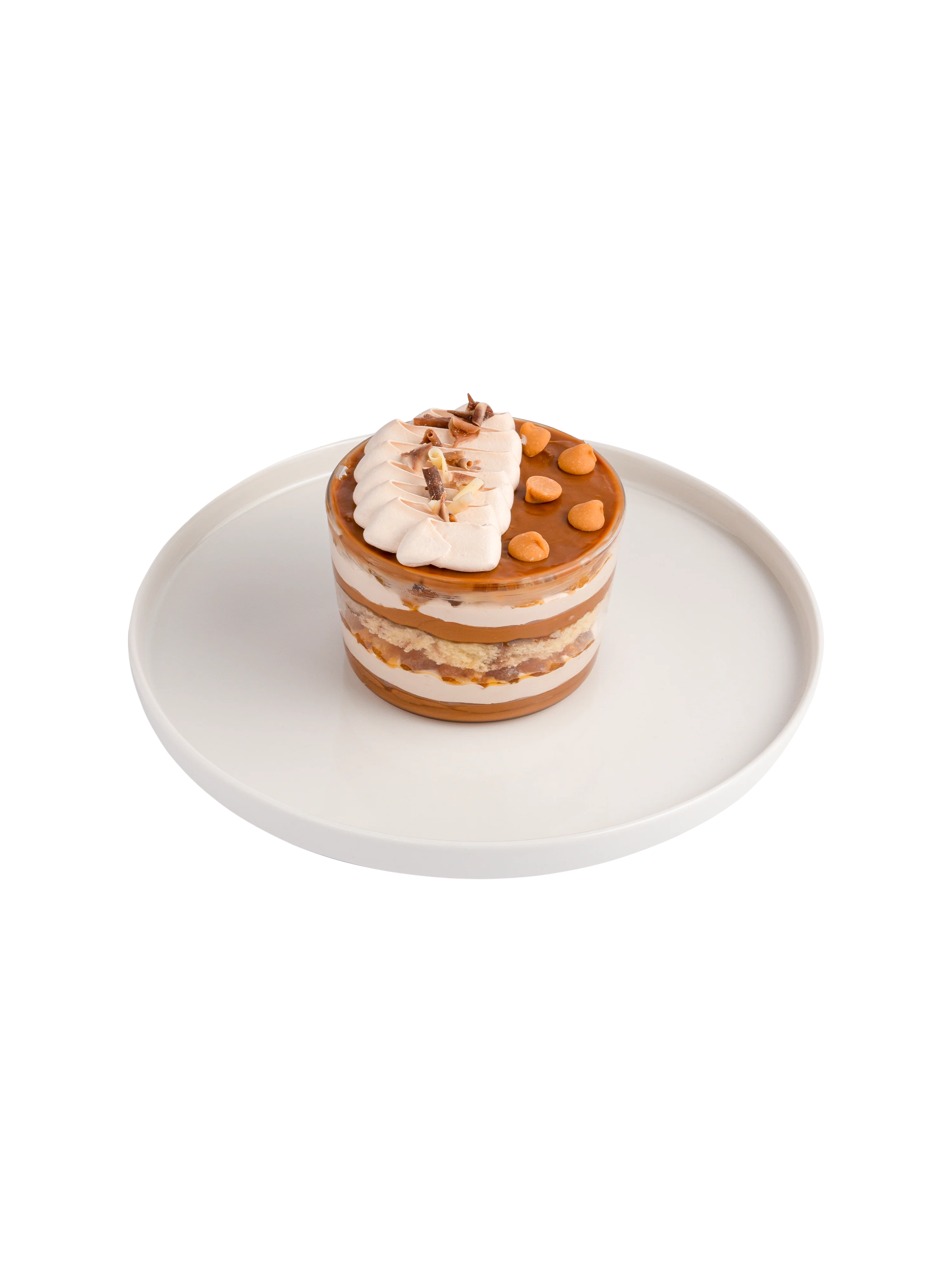 Golden Butterscotch Dessert Cup