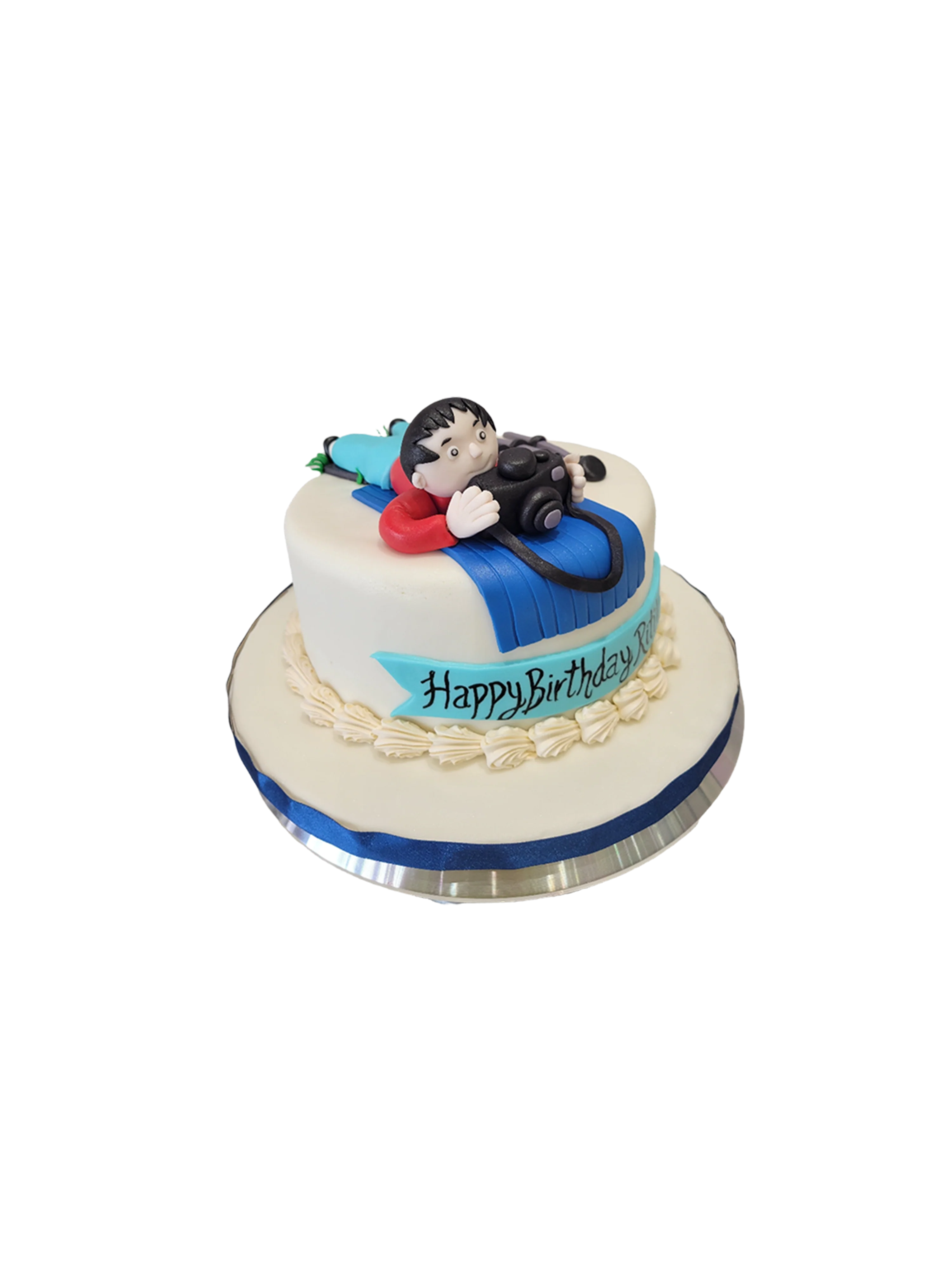 Cameraman Fondant Cake