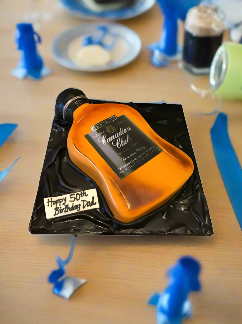 Canadian Club Bottle Cake - Image 4