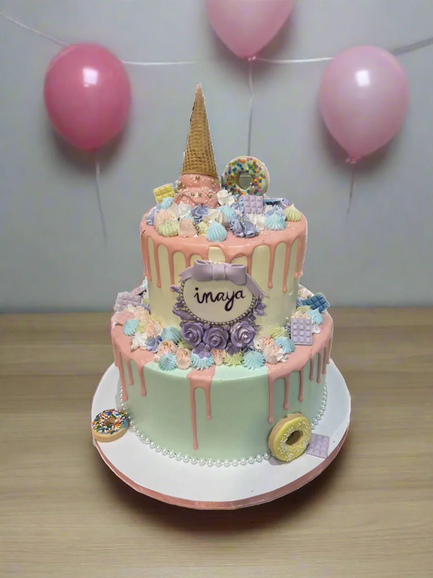 Candy Wonderland Birthday Cake - Image 2