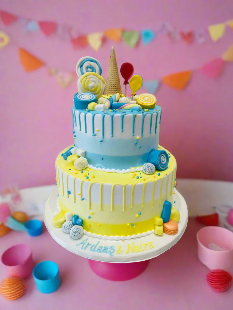 Candyland Tiered Cake - Image 4