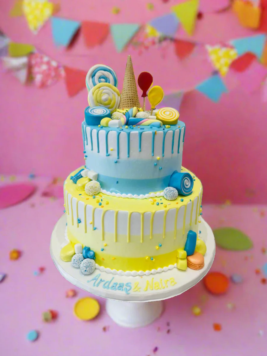 Candyland Tiered Cake - Image 5