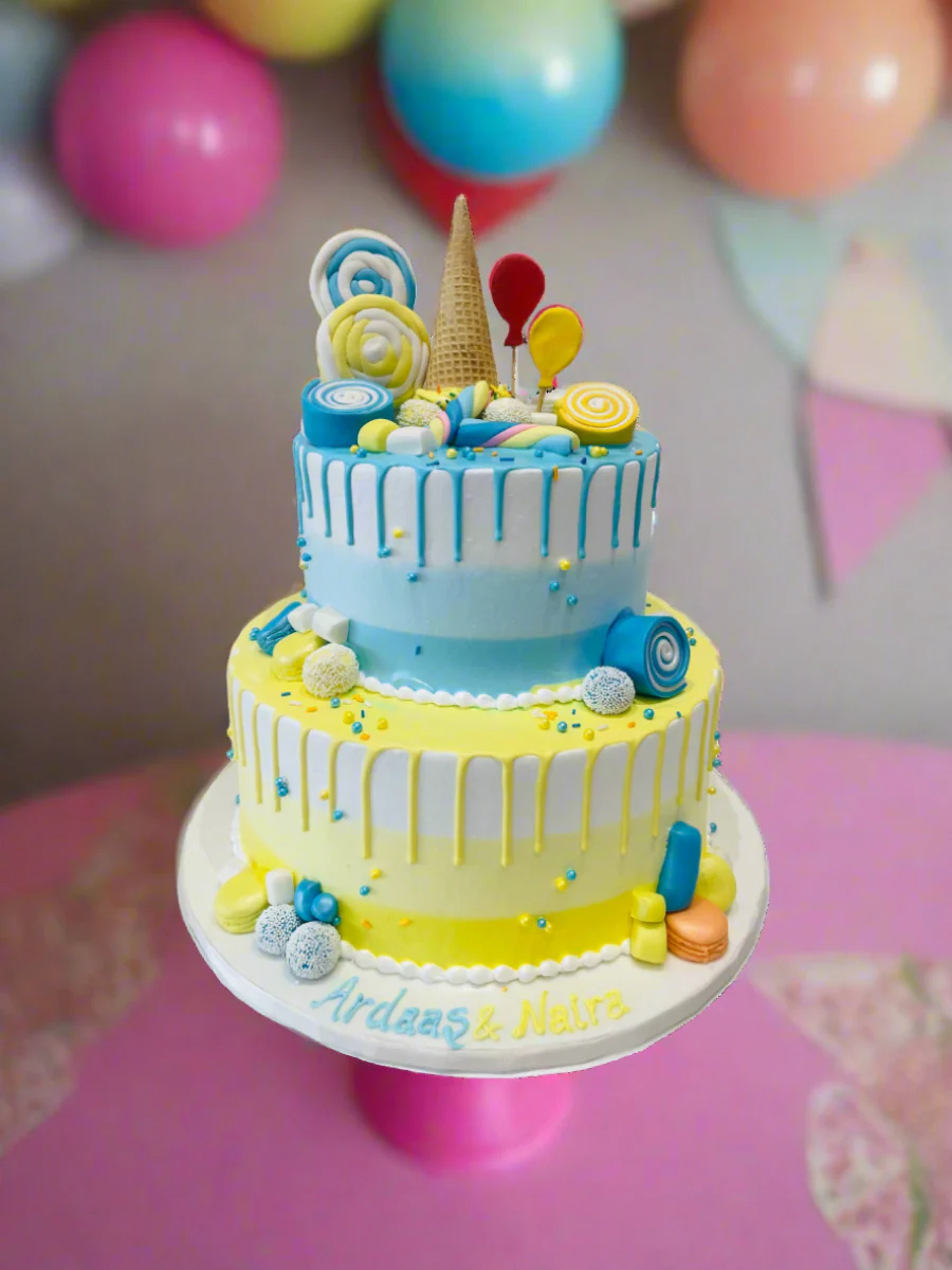 Candyland Tiered Cake - Image 6