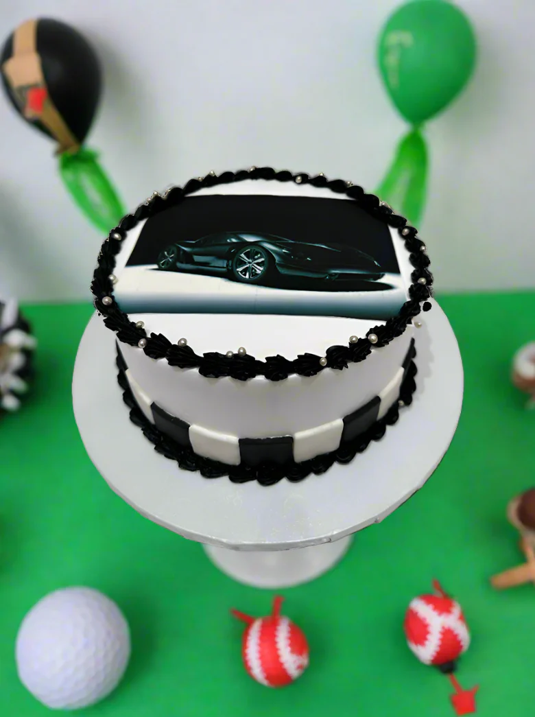 Car Photo Cake - Image 2
