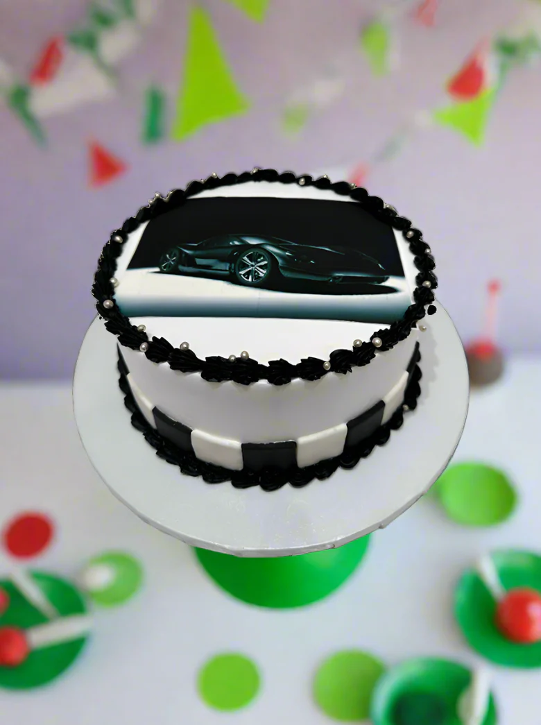 Car Photo Cake - Image 3