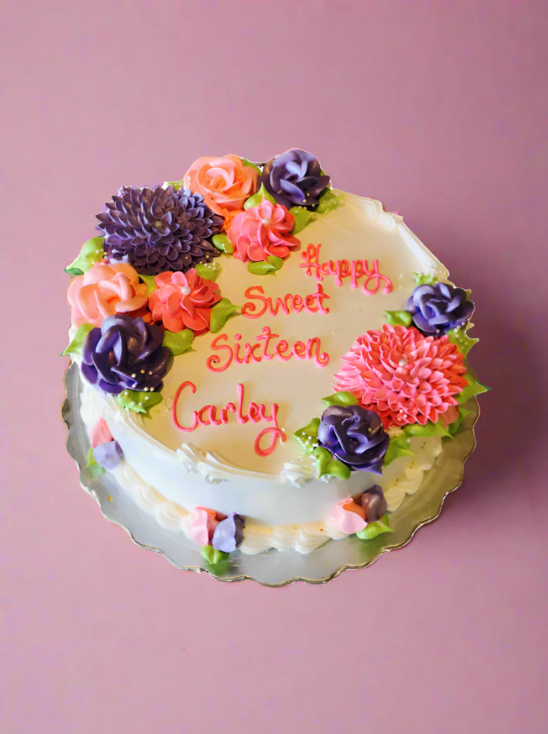 Carley Sweet Sixteen Cake - Image 3
