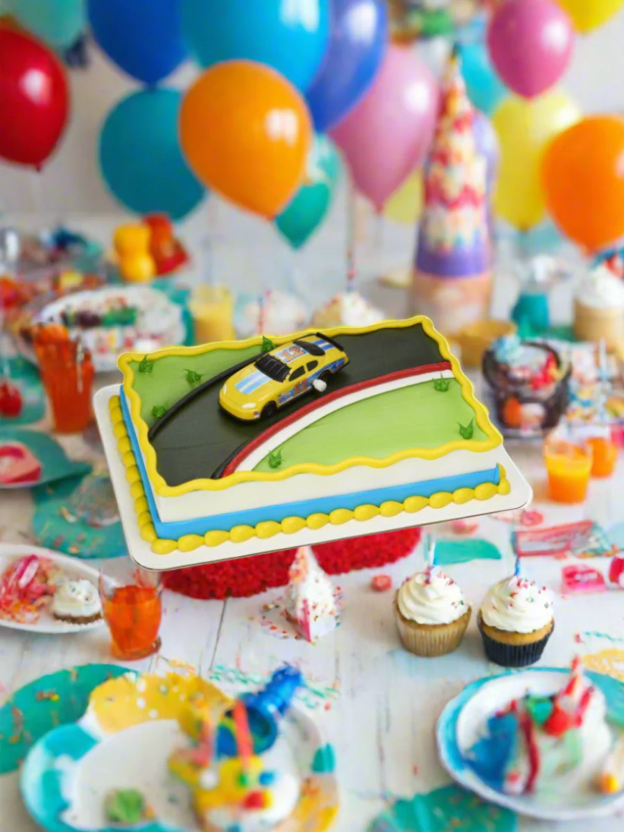 Cars- Friday Night Speedway Cake - Image 4