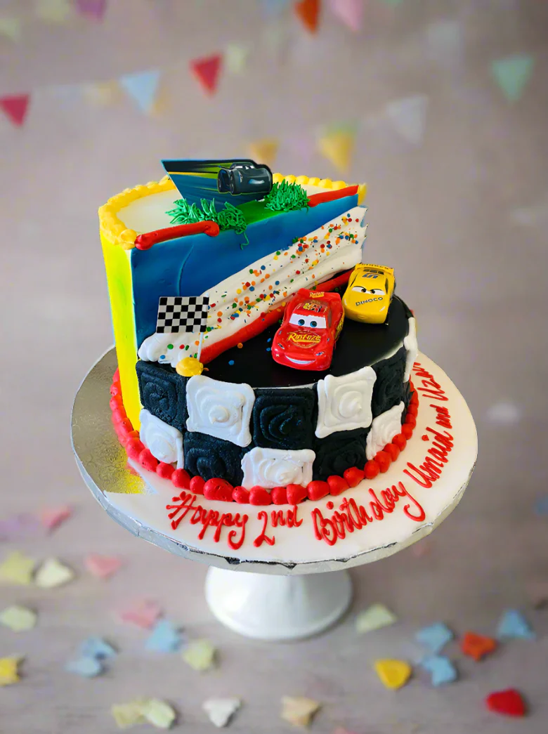 Cars Stage Cake - Image 3