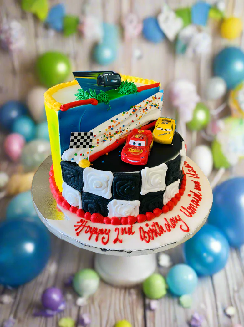 Cars Stage Cake - Image 4