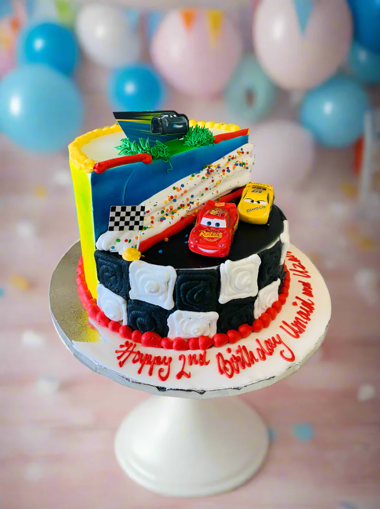 Cars Stage Cake - Image 5