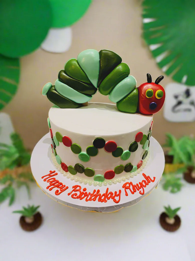 Catterpillar Birthday Cake - Image 4