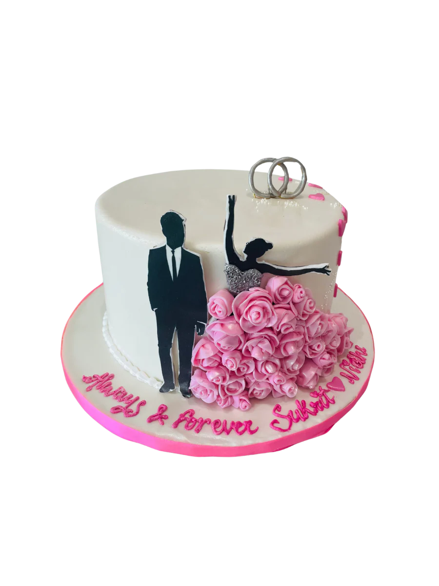 Charlie Engagement Cake