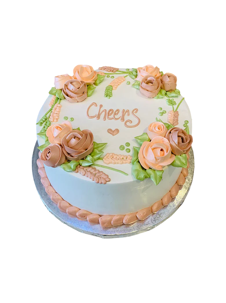 Cheers To Birthday Cake