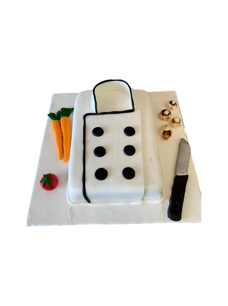 Chef Apron Birthday Cake