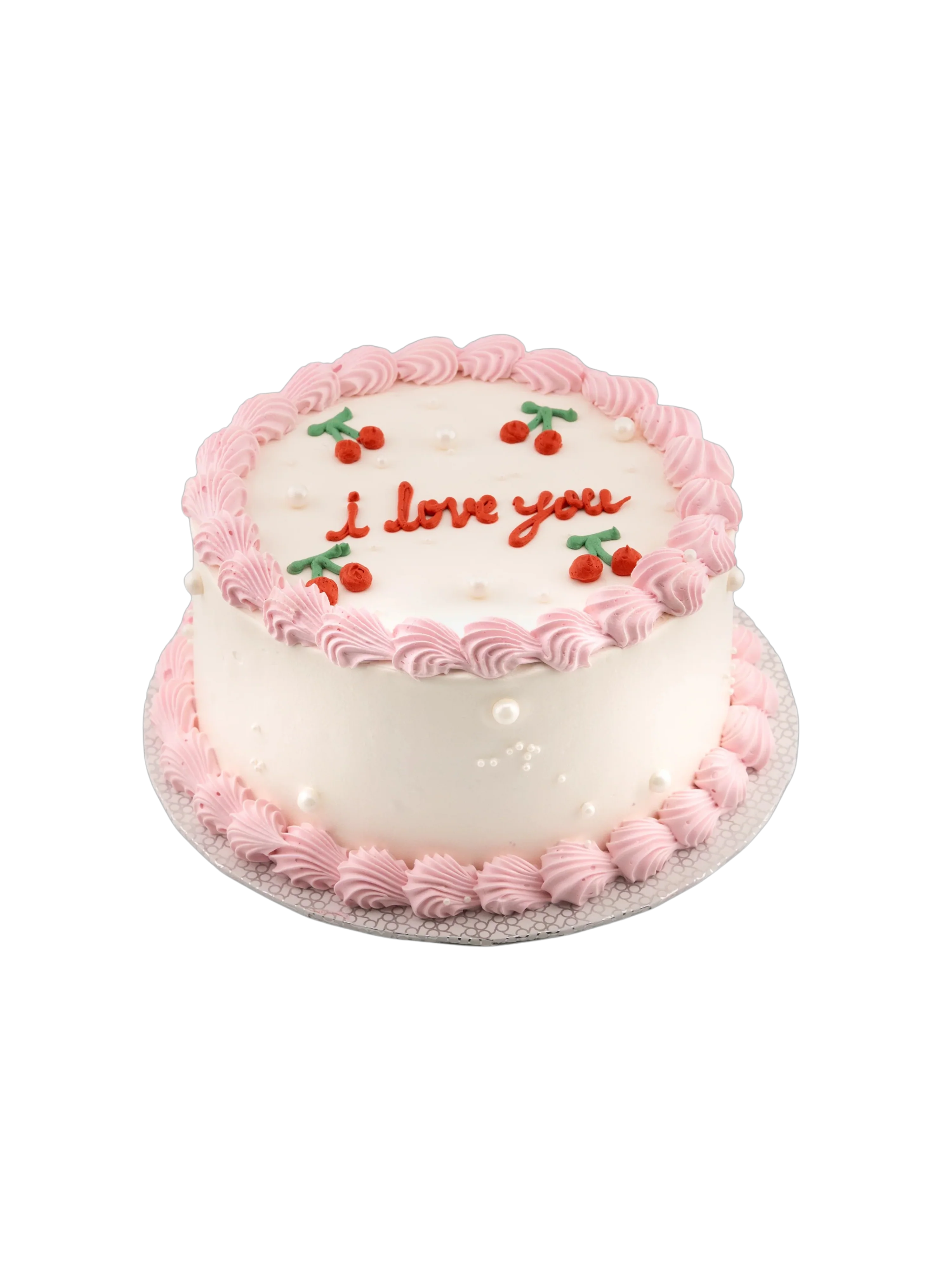 Cherry Kissed Dream Cake
