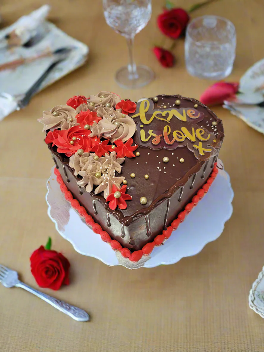 Choc Truffle Valentine Cake - Image 2