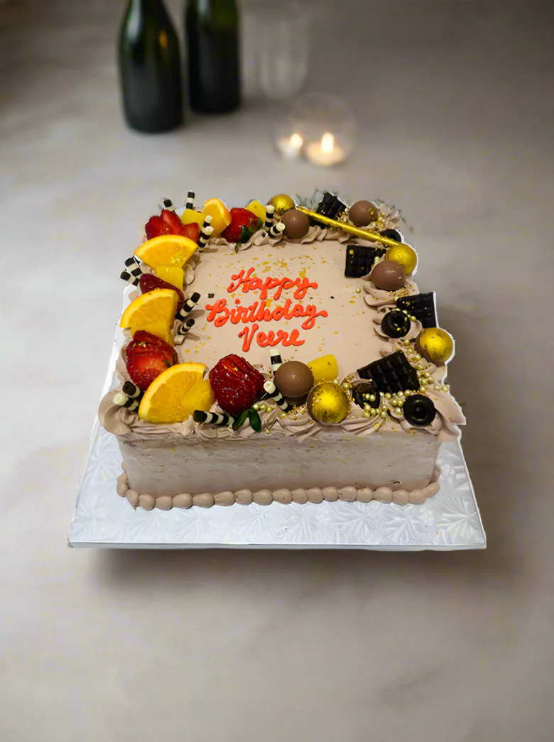 Choco Fruit Combo Cake - Image 4