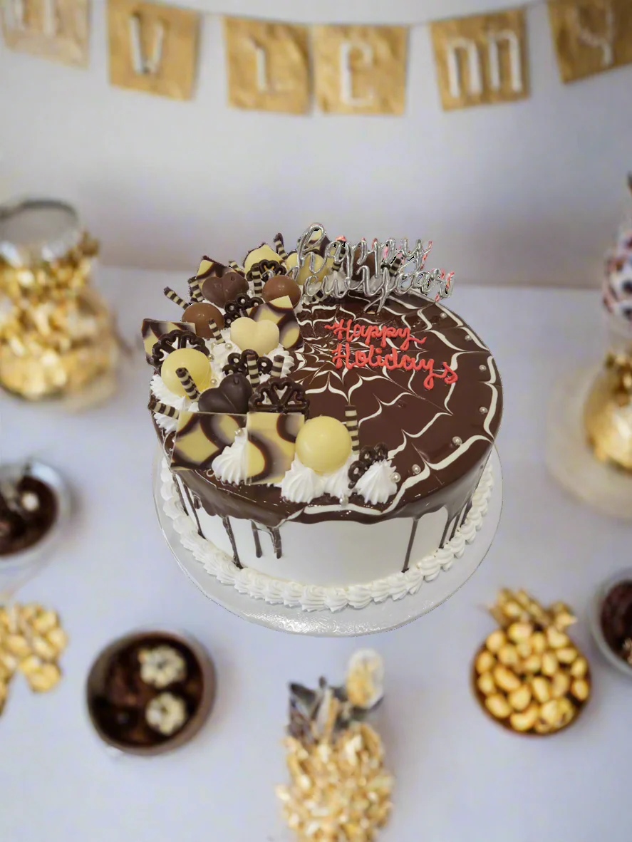 Choco New Year Cake - Image 2