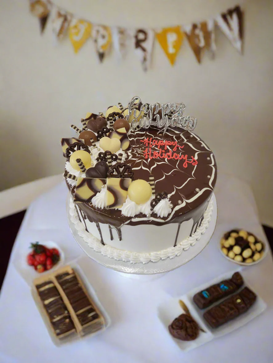 Choco New Year Cake - Image 3