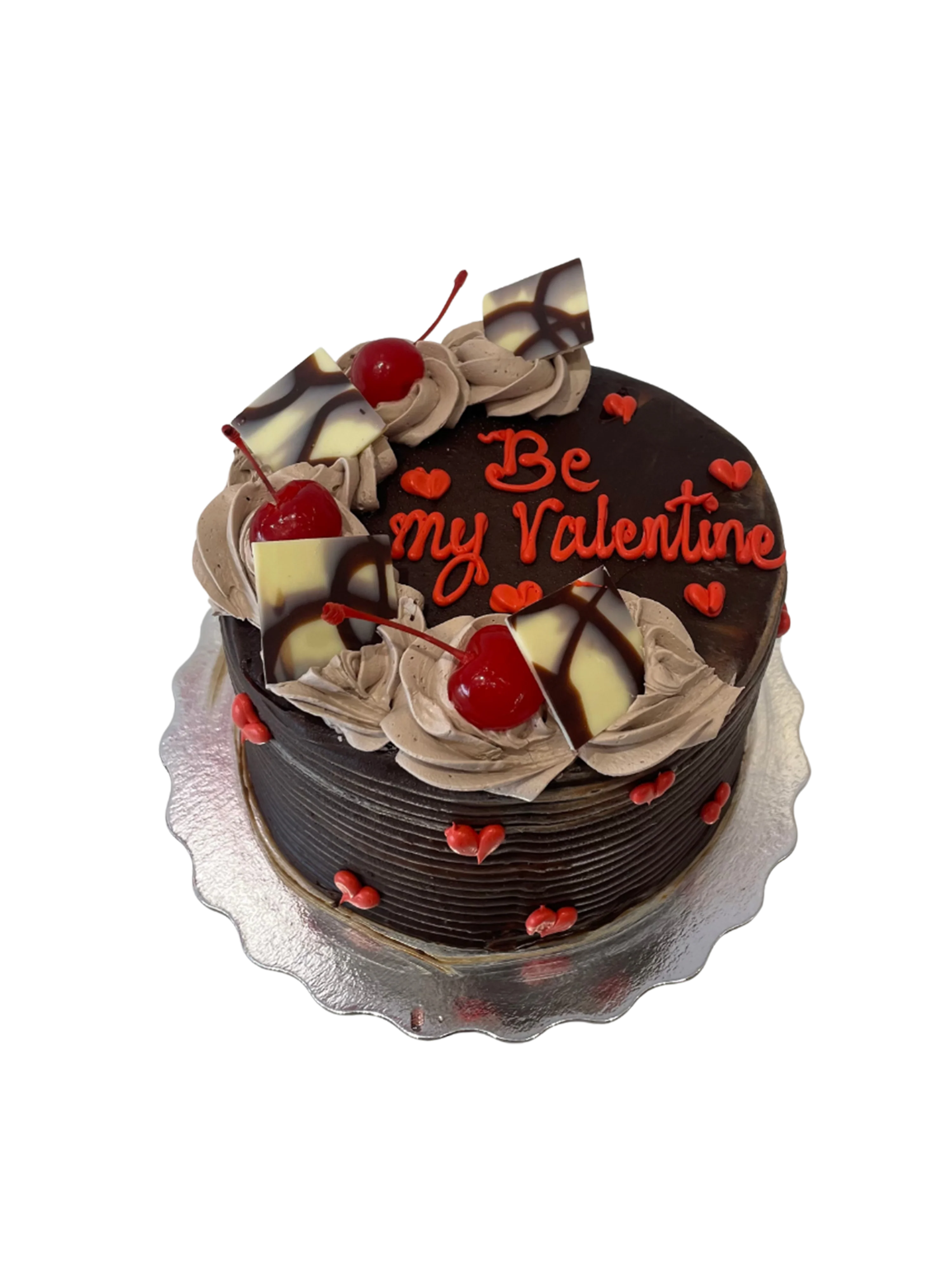 Choco Truffle Valentine Cake